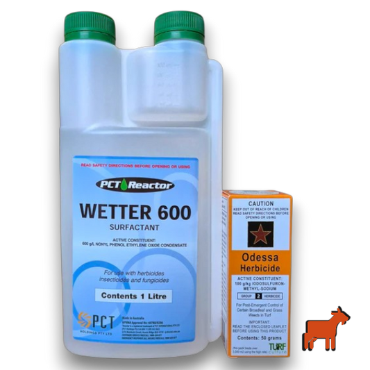 Odessa Herbicide + Wetter 600 Surfactant