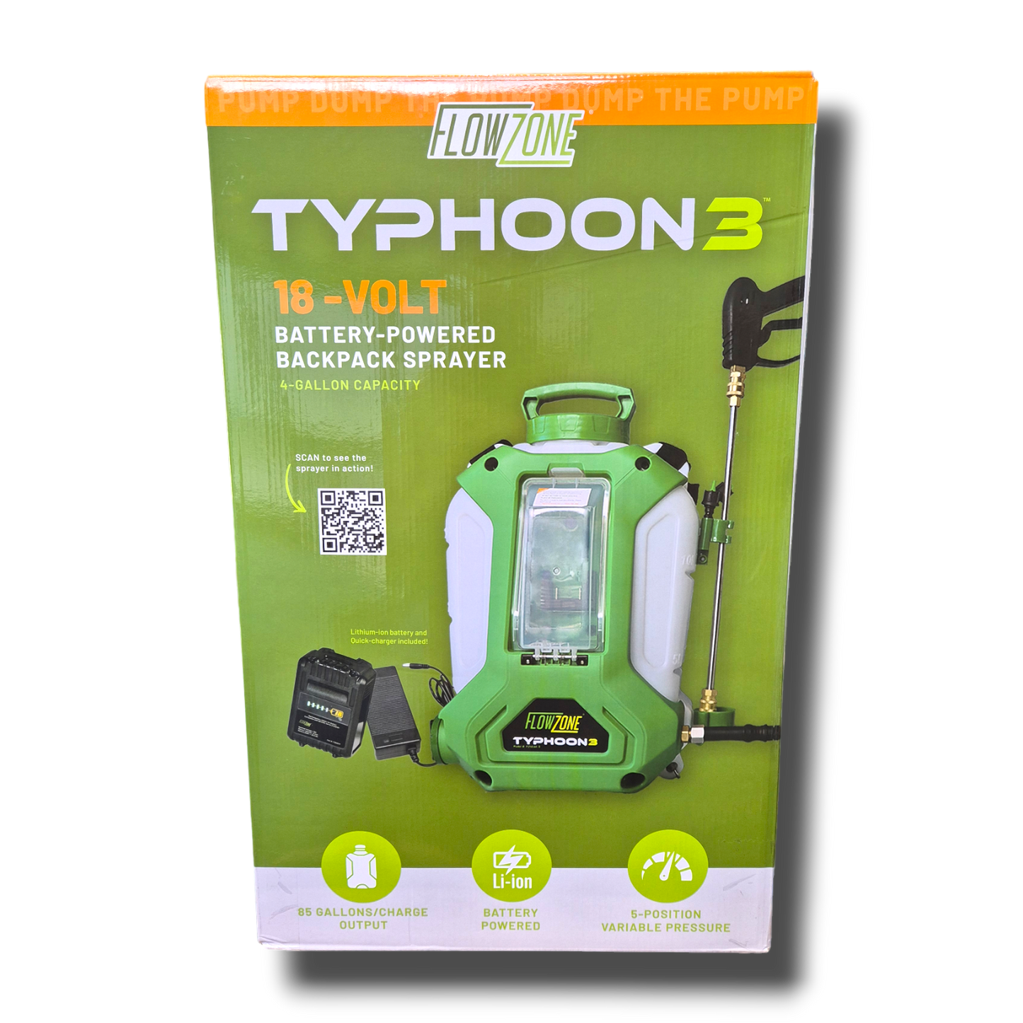 FlowZone Typhoon 3 - 15L Sprayer