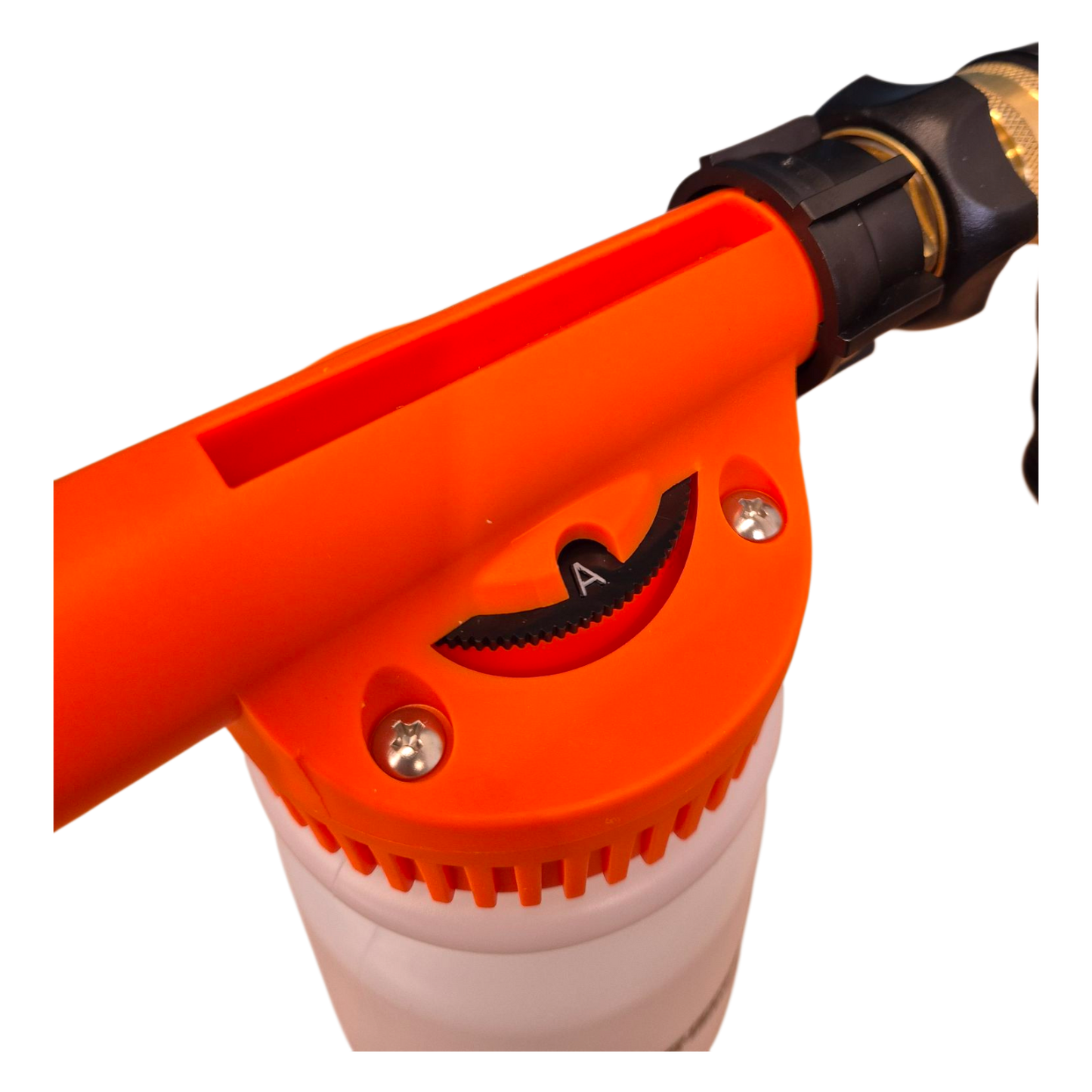 Hose on Sprayer - Billy Goat Lawns