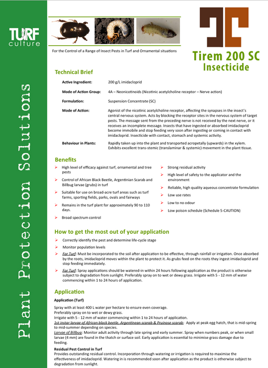Tirem 200 SC Insecticide