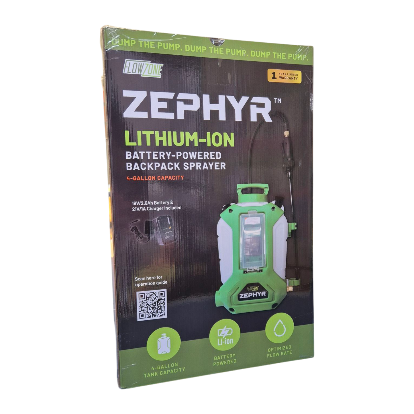 FlowZone Zephyr 3 - 15L Backpack Sprayer