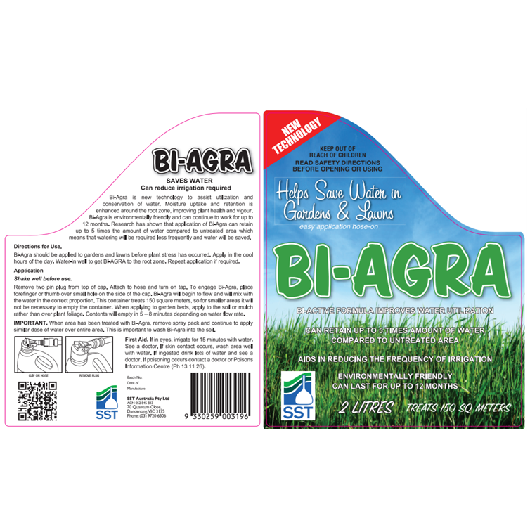 BI-AGRA 2L Water Retainer
