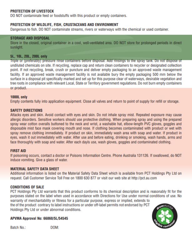Chlortan 720 Fungicide 1L