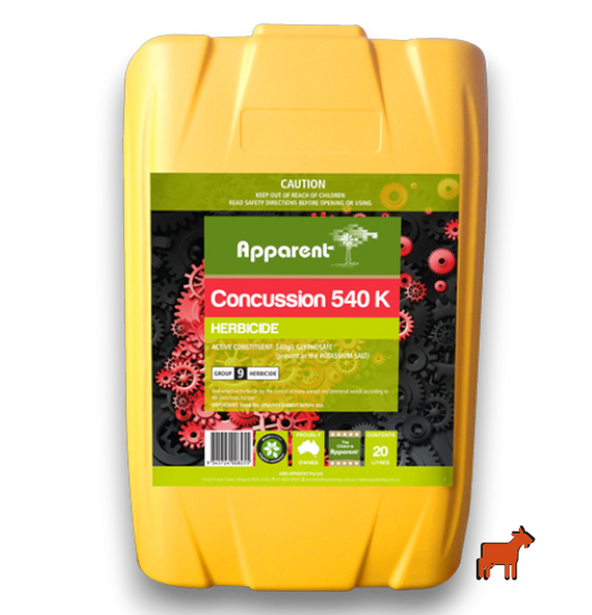 Apparent Concussion 540g/L Glyphosate | 20L