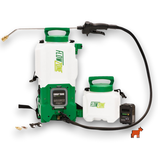 FlowZone Microburst Swap Tank 4-7 Litre Sprayer With Battery