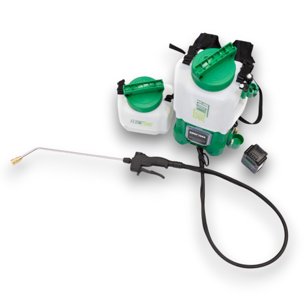 FlowZone Microburst Swap Tank 4-7 Litre Sprayer With Battery
