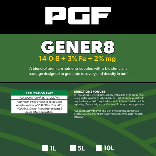 PGF GENER8 Liquid Fertiliser