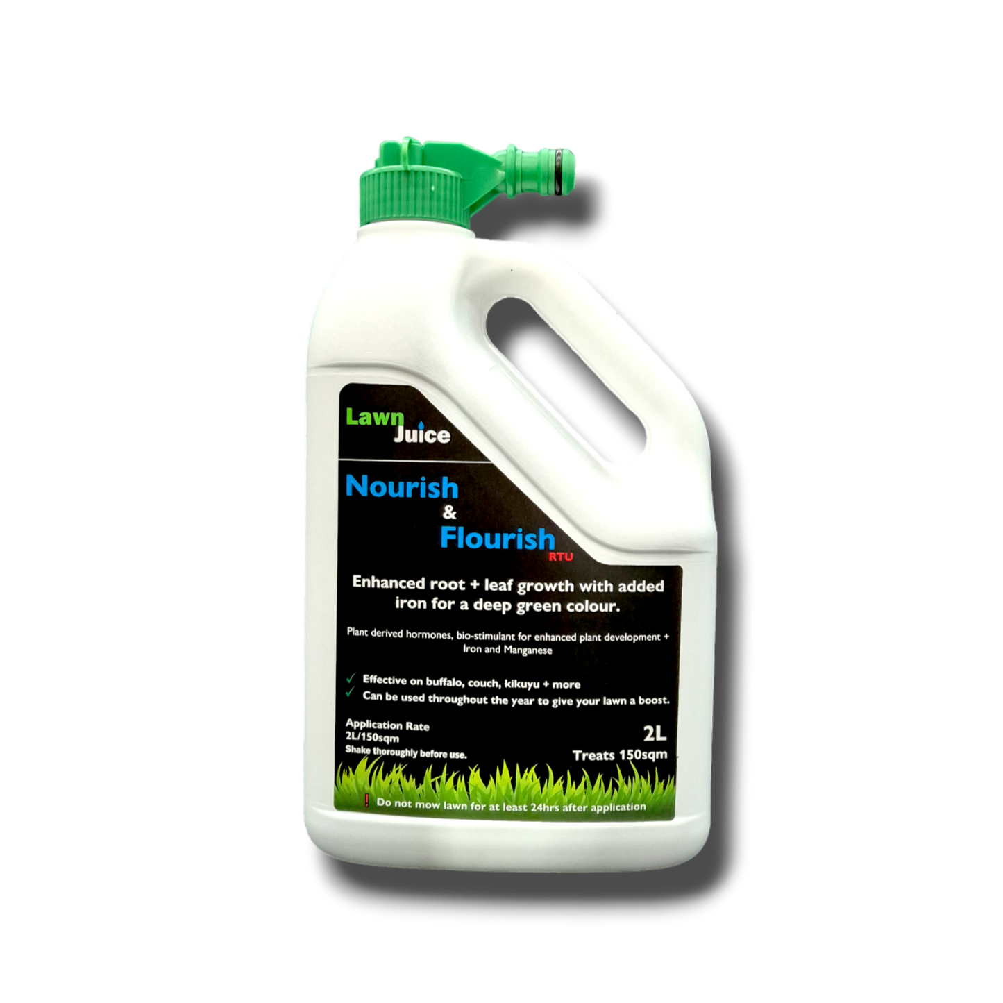 Lawn Juice Nourish and Flourish - Hose on Fertiliser