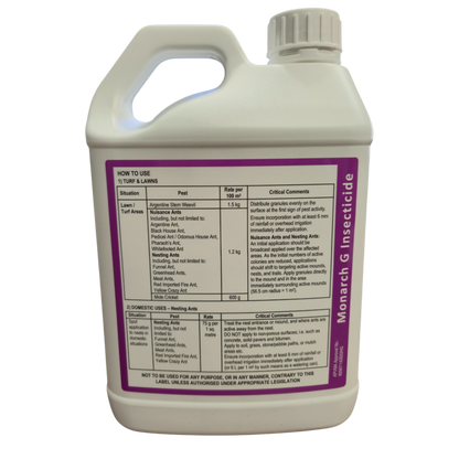 Monarch G Insecticide (Mole Crickets)