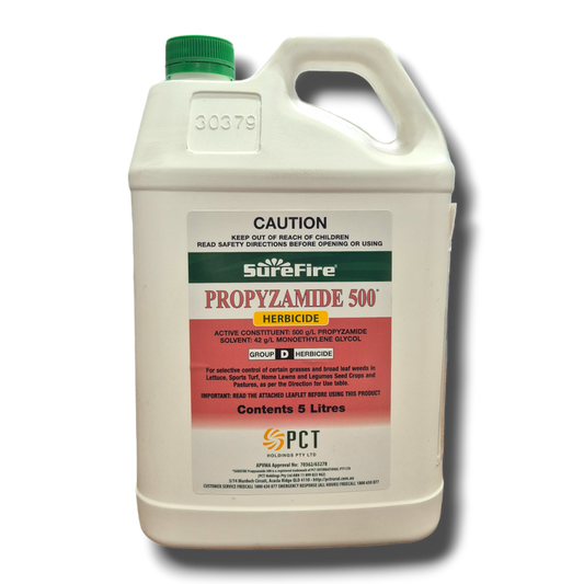 Surefire Propyzamide 500 SC Herbicide (winter grass killer)