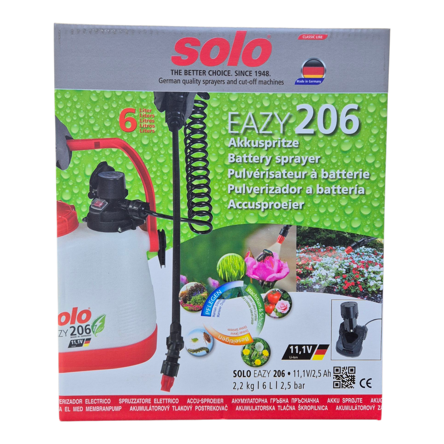 Solo 206 - 6L Battery Sprayer