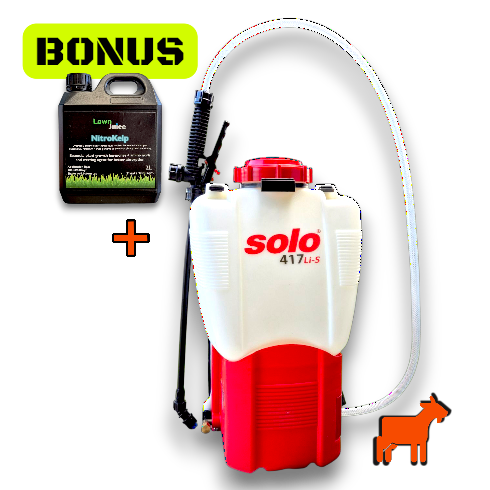 Solo 417Li-S 10L Battery Operated Backpack Sprayer