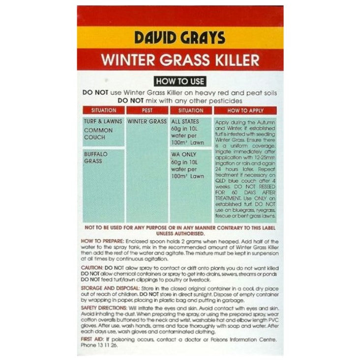 Wintergrass Killer 125g